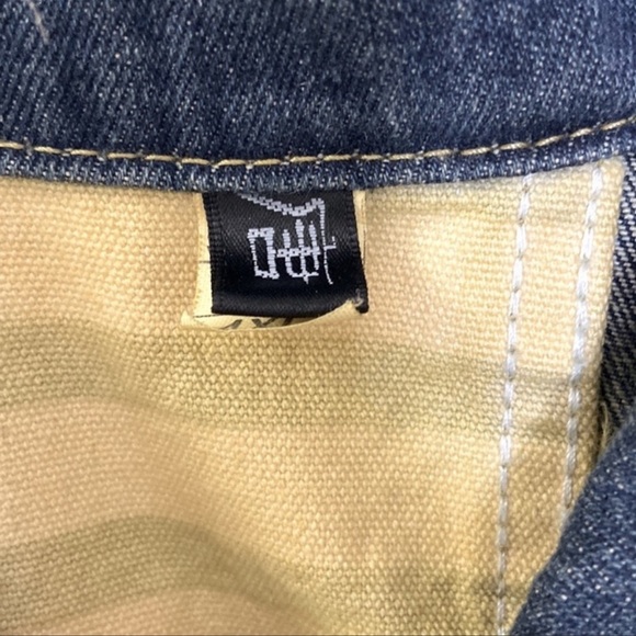 Camo Coll Classic Fashion American Flag Vest Denim Distressed Tang Ku L - Picture 10 of 13